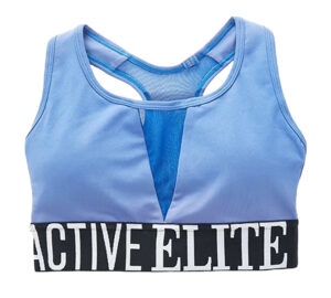 BLUE ACTIVE WEAR TOP
