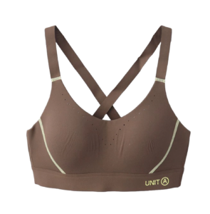 brown active wear top