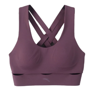 purple active wear top